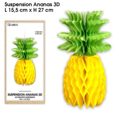 ANANAS 3D JAUNE