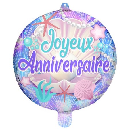MILAR 45CM JOY ANNIV COQUILLAGES