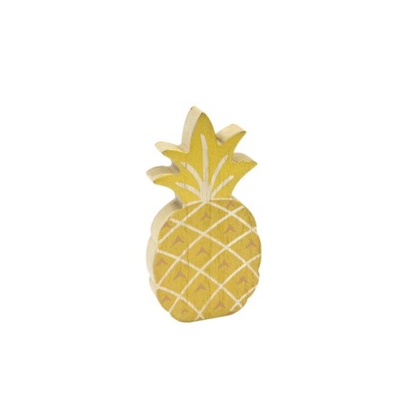 DECO ANANAS BOIS DORE 12 CM