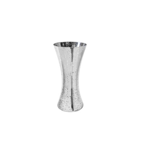 VASE ARGENT CINTRE METAL 25CM