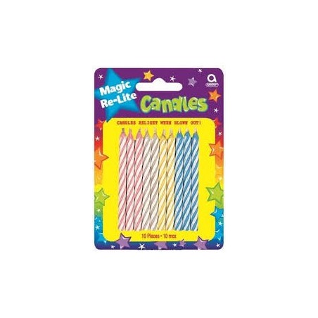 10 BOUGIES MAGIQUES