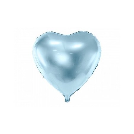 COEUR BLEU CIEL 3D 45CM