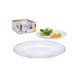 ASSIETTE ROND DESERT PLAST...