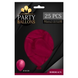 25 BALLONS FUCHSIA