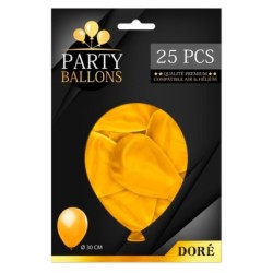 25 BALLONS DORE