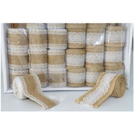 RUBAN JUTTE 5CMX1.80M