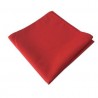 6 SERVIETTES TISSU CARRE 50X50CM ROUGE